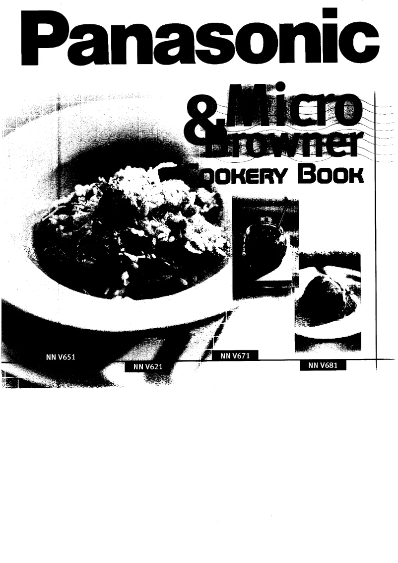 Image de la première page du manuel de l'appareil NN-V671