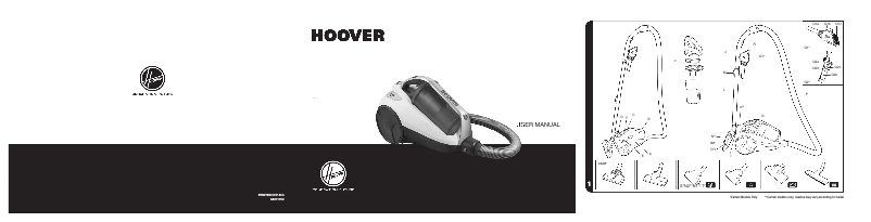 Page n°1 - Manuel utilisateur Hoover Rush RU80