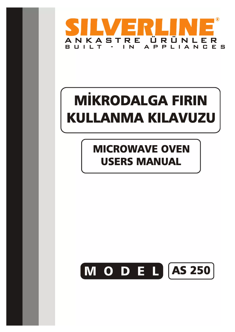 Image de la première page du manuel de l'appareil AS 250