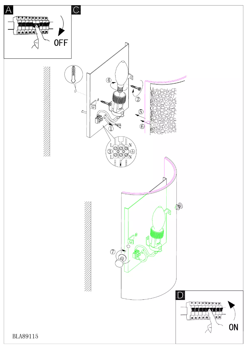 Image de la première page du manuel de l'appareil Almera