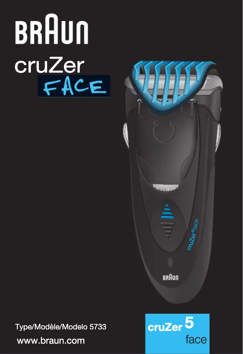 Image de la première page du manuel de l'appareil cruZer5 Face