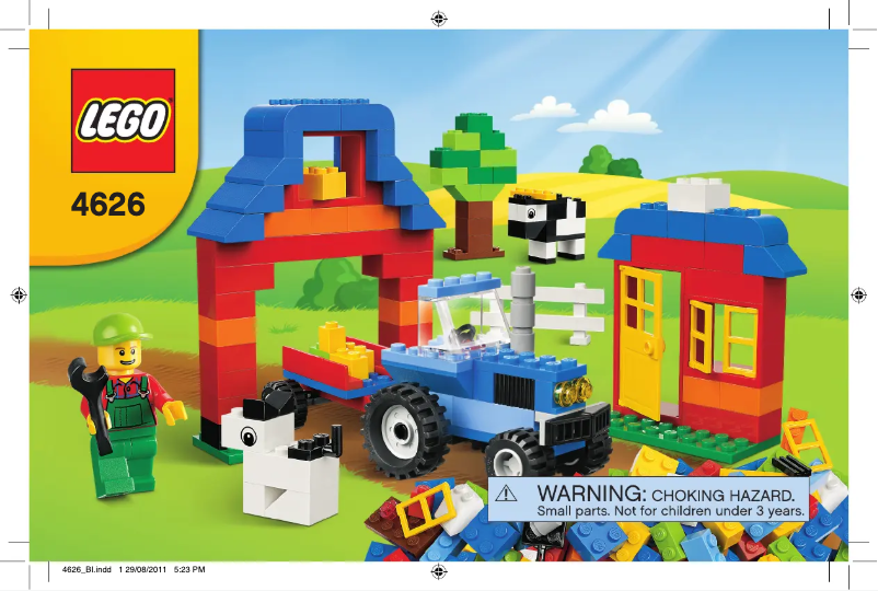 Page 1 de la notice Manuel utilisateur Lego 4626