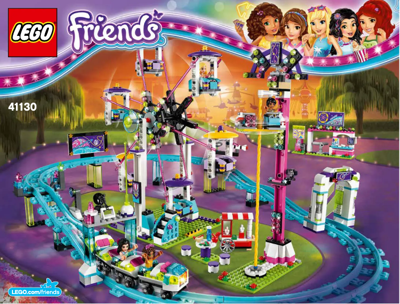 Page 1 de la notice Manuel utilisateur Lego Friends 41130