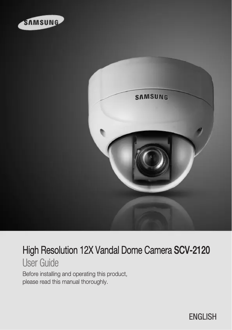 Page n°1 - Manuel utilisateur Samsung SCV-2120
