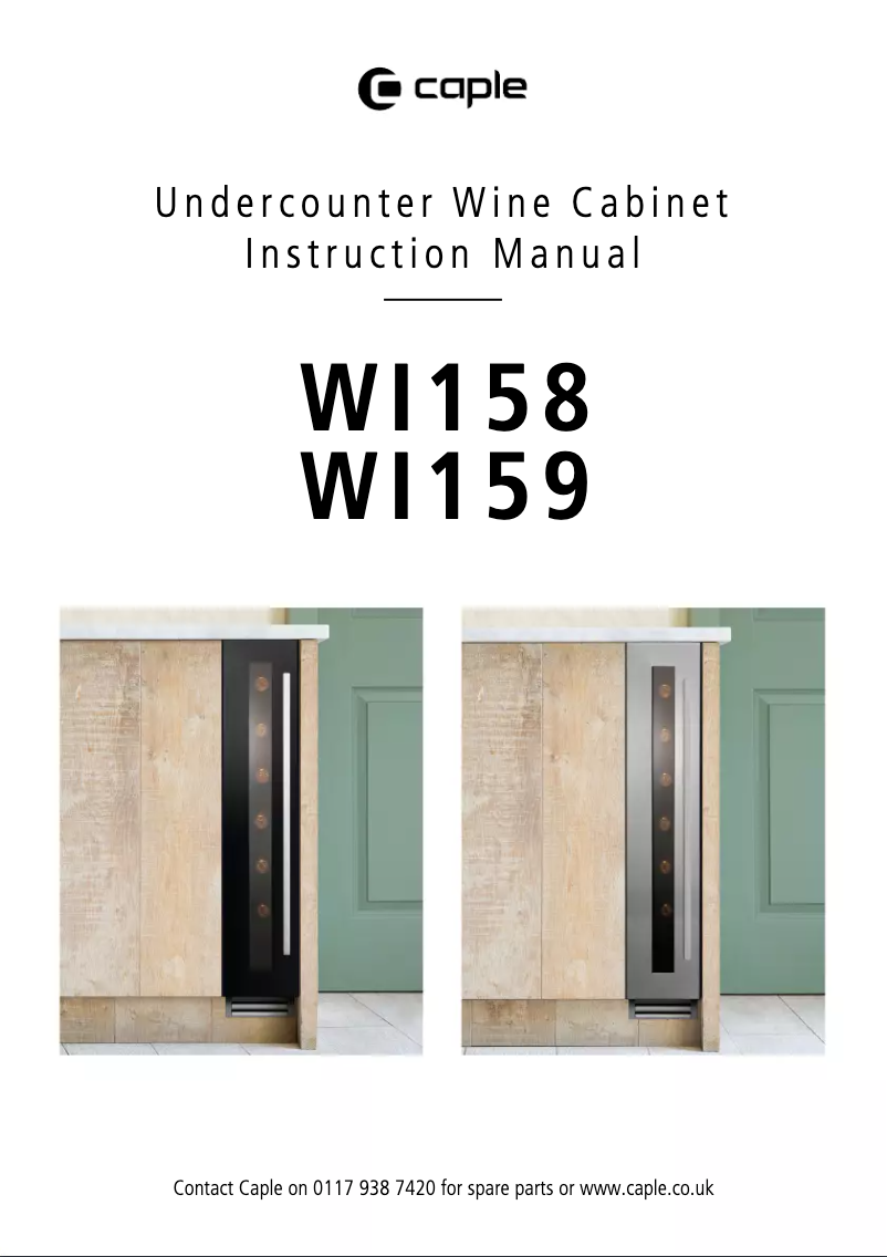 Image de la première page du manuel de l'appareil Wi159