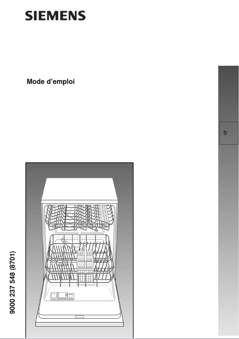 Image de la première page du manuel de l'appareil SE26M250EU