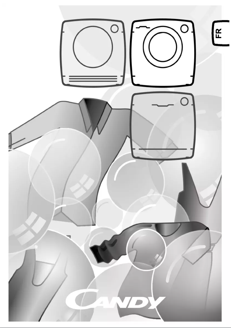 Page n°1 - Manuel utilisateur Candy CSWS 496TB-47