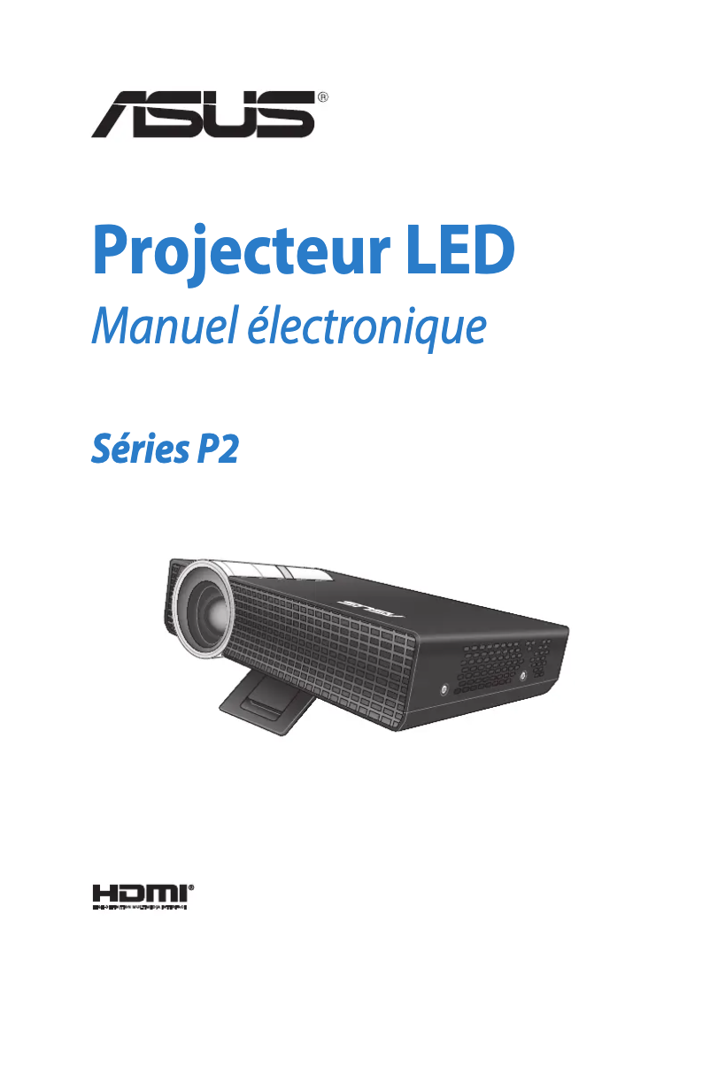 Page 1 de la notice Manuel utilisateur Asus P2M