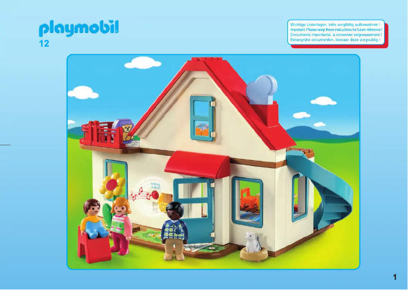 Page n°1 - Manuel utilisateur Playmobil 70129