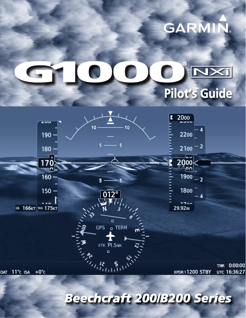 Page n°1 - Manuel utilisateur Garmin G1000 NXi
