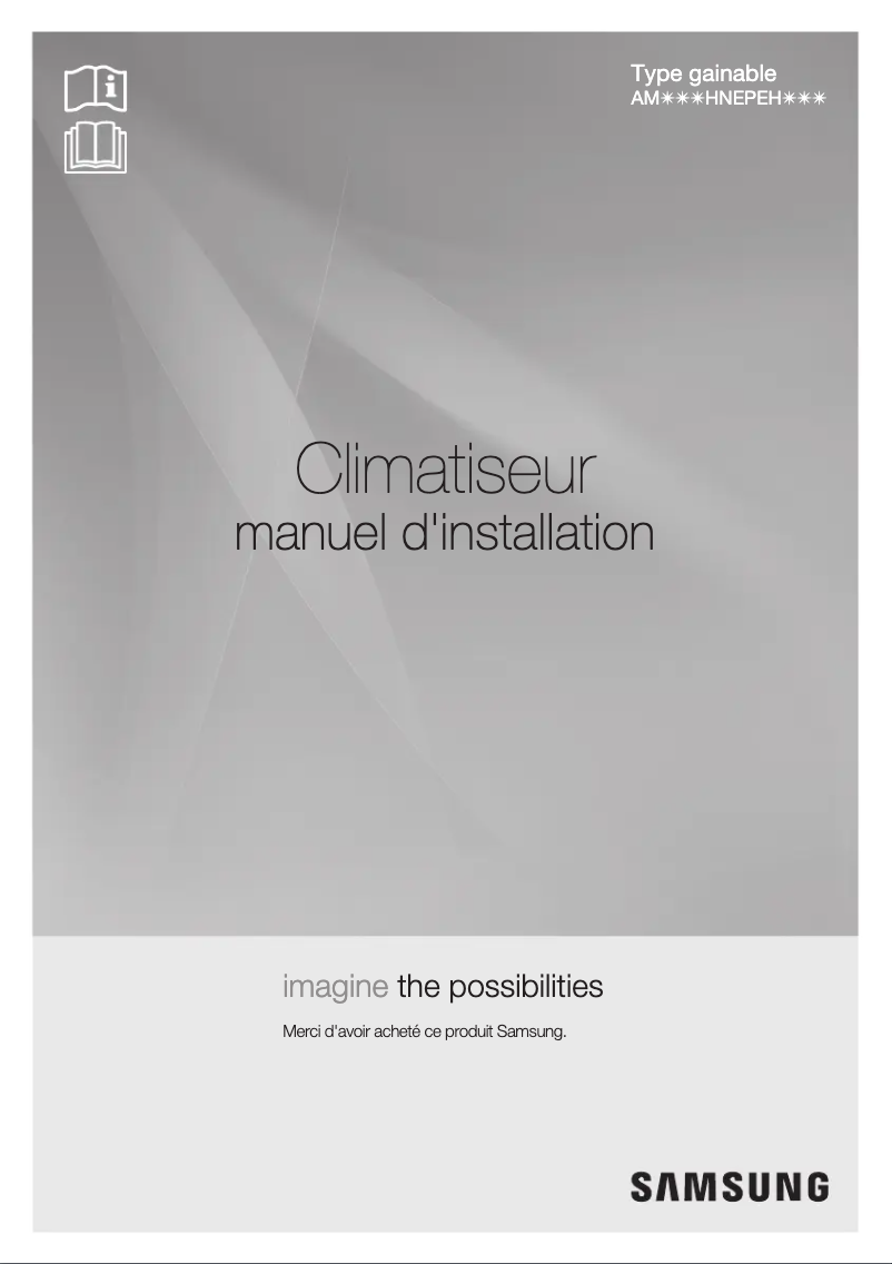 Page n°1 - Guide d'installation Samsung AM280HNEPEH