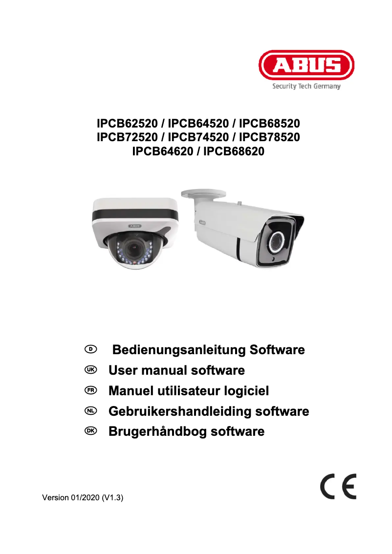 Image de la première page du manuel de l'appareil IPCB64620