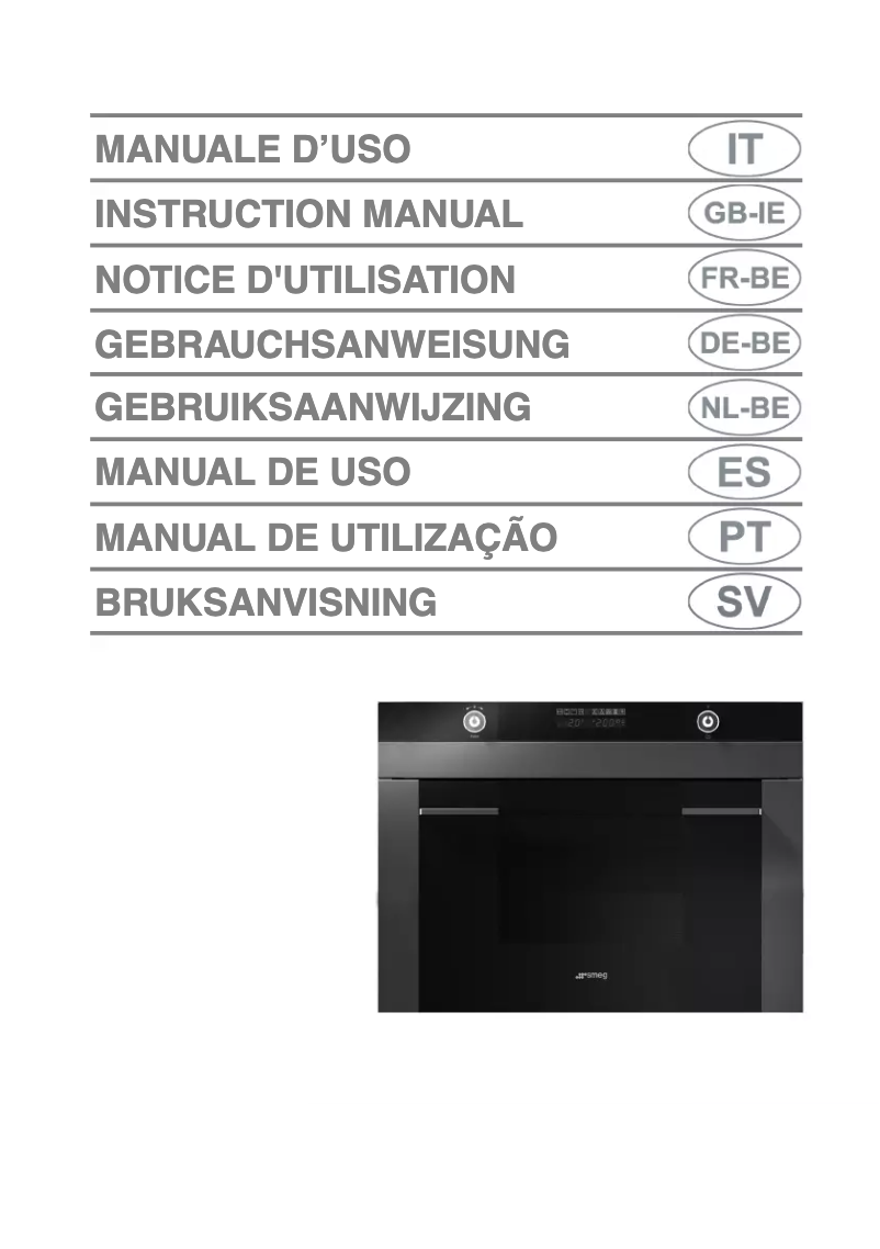 Page n°1 - Manuel utilisateur Smeg S45MFA