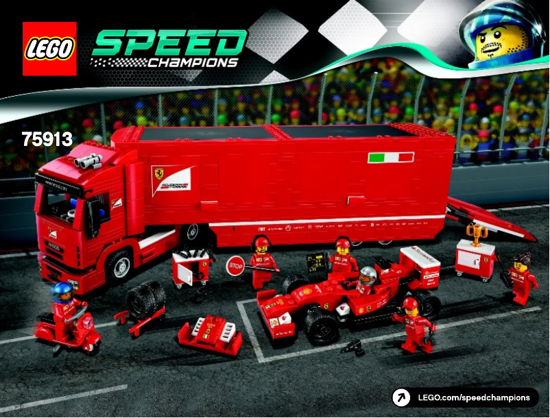 Page 1 de la notice Manuel utilisateur Lego Speed Champions 75913