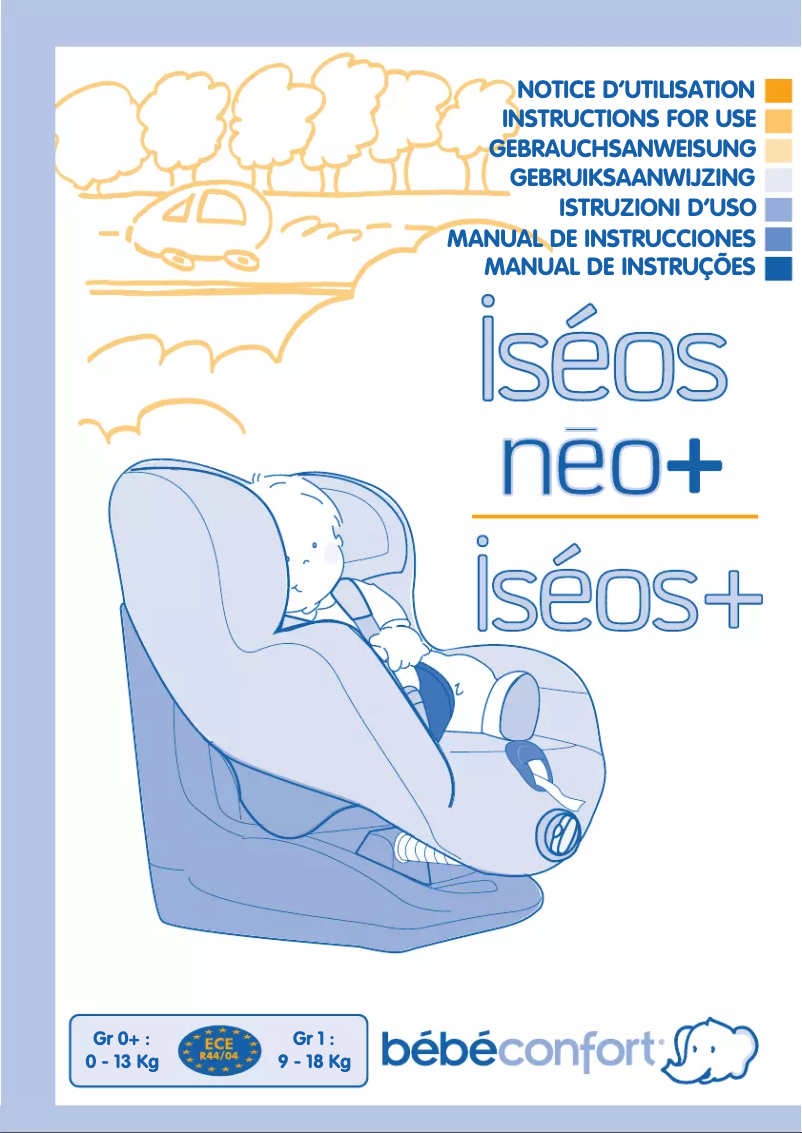 Image de la première page du manuel de l'appareil Iseos+