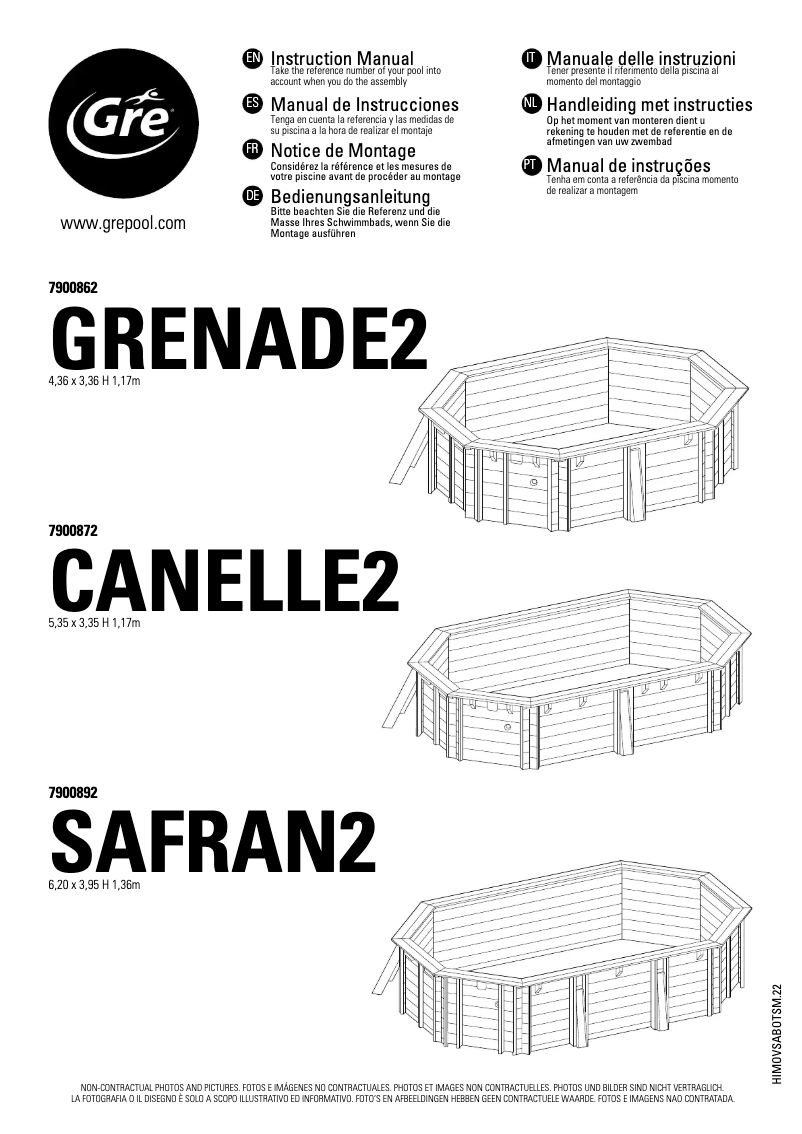 Imagen de la primera página del manual del dispositivo 7900872