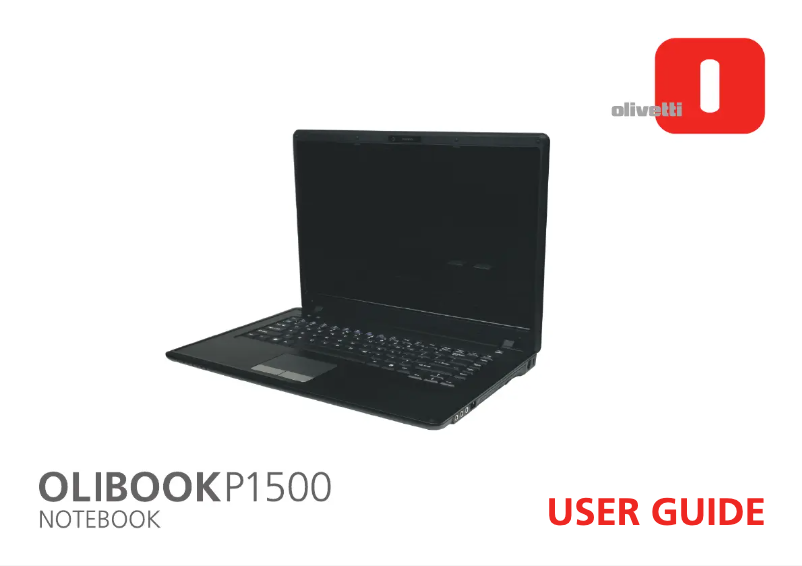 Page n°1 - Manuel utilisateur Olivetti OLIBOOK P1500