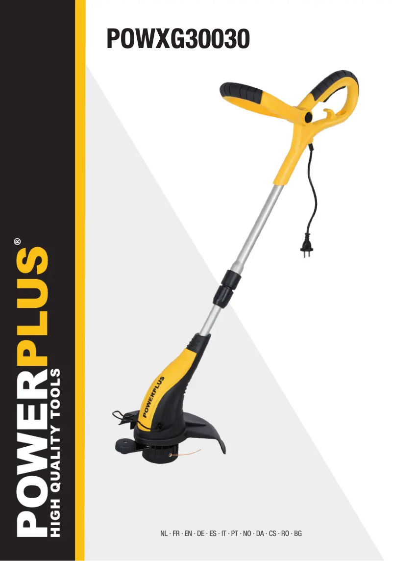 Page 1 de la notice Manuel utilisateur PowerPlus POWXG30030