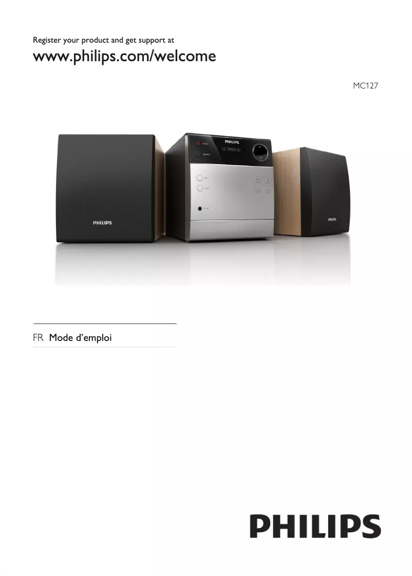 Page n°1 - Manuel utilisateur Philips MC127
