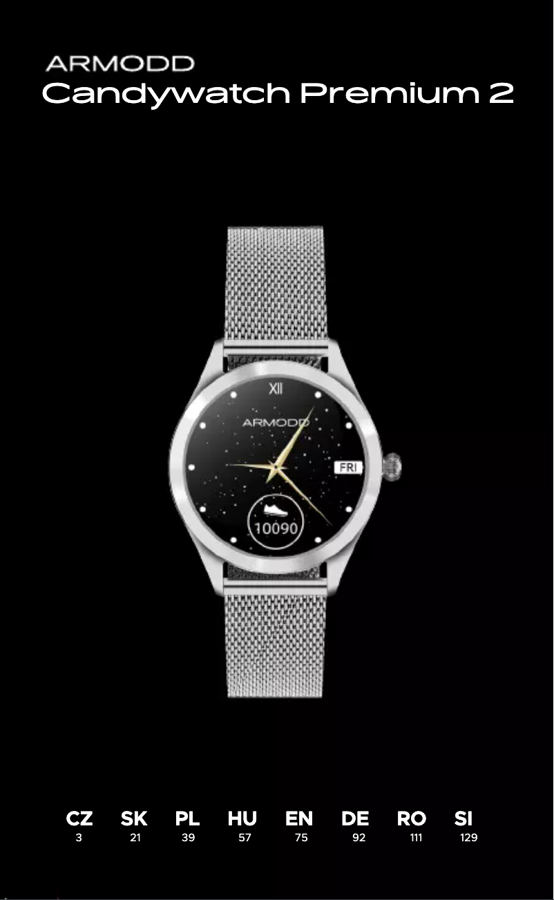 Image de la première page du manuel de l'appareil Candywatch Premium 2