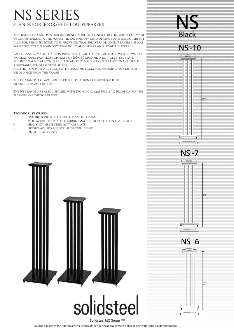 Image de la première page du manuel de l'appareil NS-10