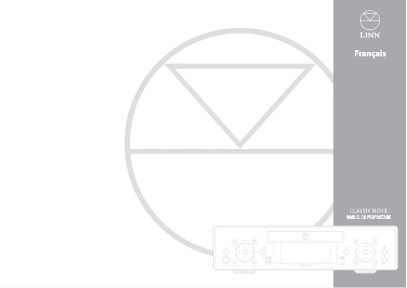 Image de la première page du manuel de l'appareil Classik Movie