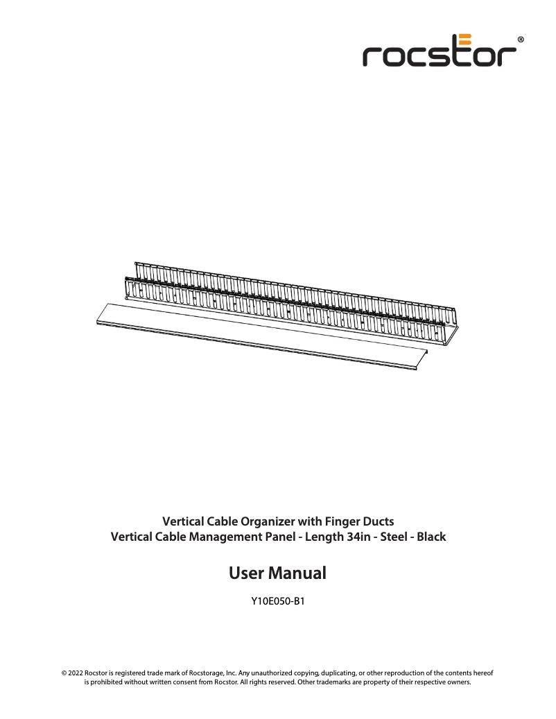 Página 1 del manual Manual de usuario Rocstor Y10E052-B1