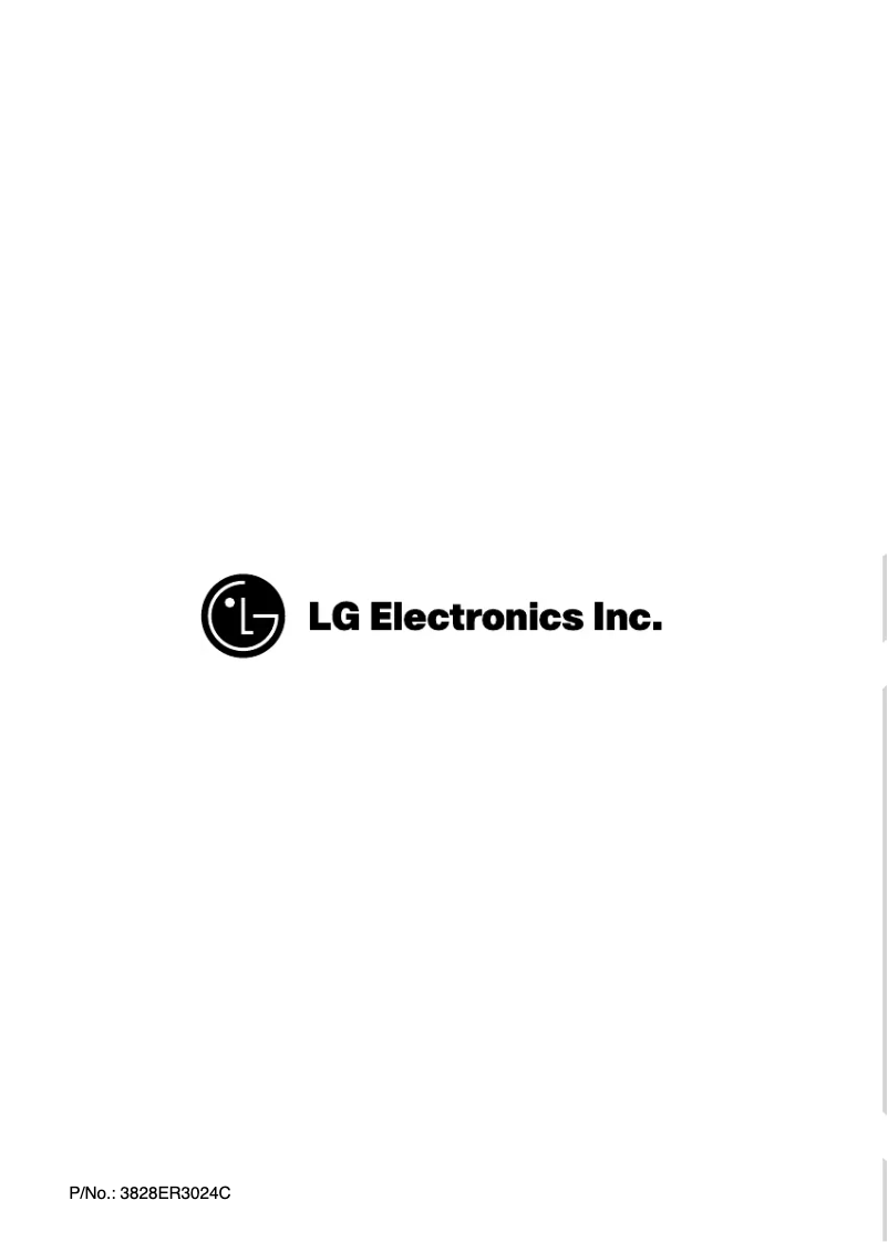 Page n°1 - Manuel utilisateur LG WD-13230FB