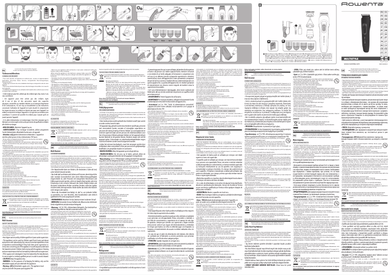 Page n°1 - Manuel utilisateur Rowenta Multistyle 7in1