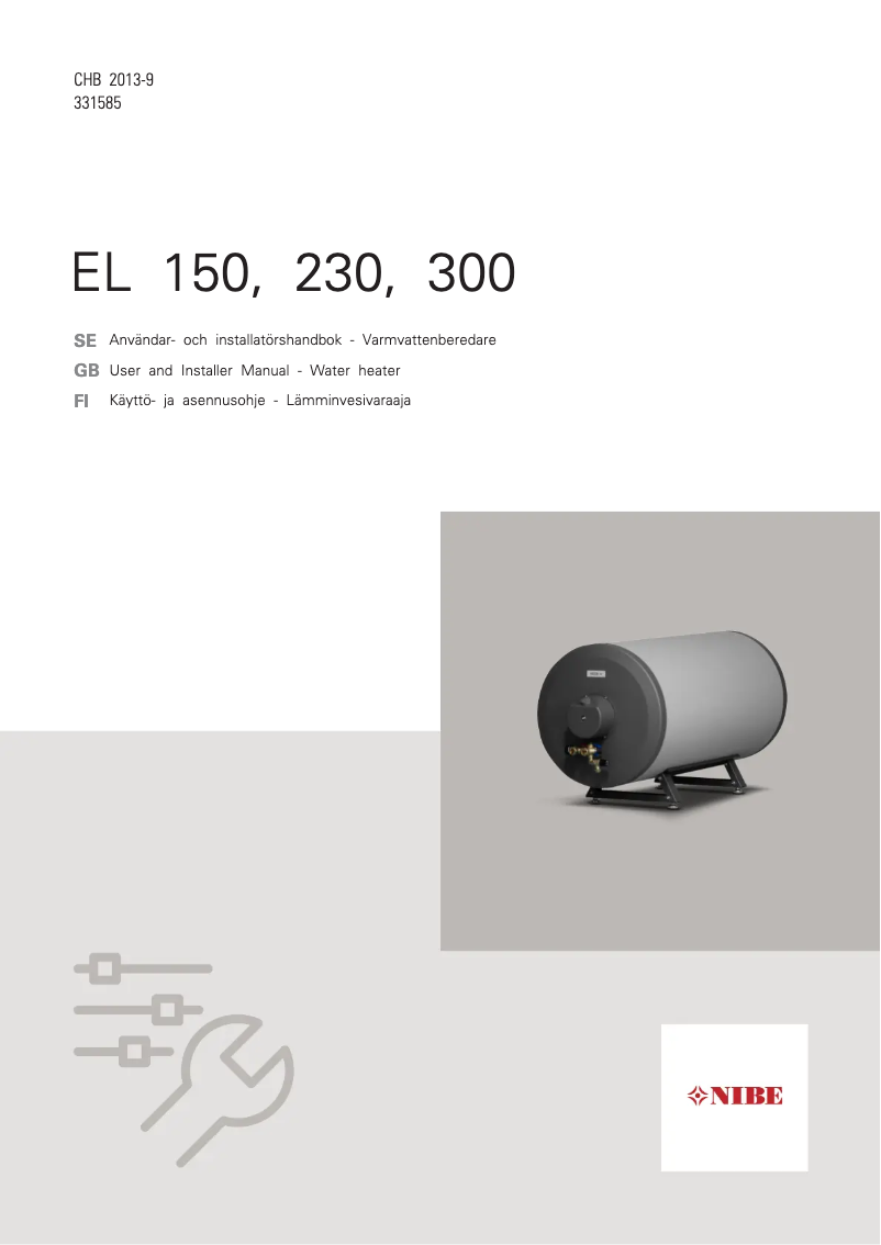 Image de la première page du manuel de l'appareil EL-300