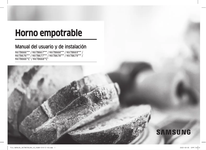 Page n°1 - Manuel utilisateur Samsung NV7B6795JAK