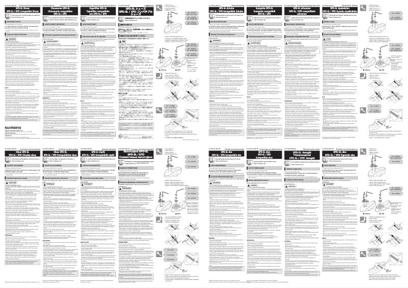 Imagen de la primera página del manual del dispositivo SH-TR500