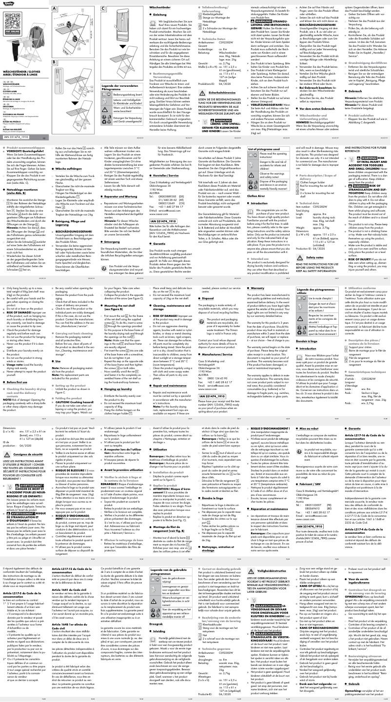 Imagen de la primera página del manual del dispositivo IAN 331474