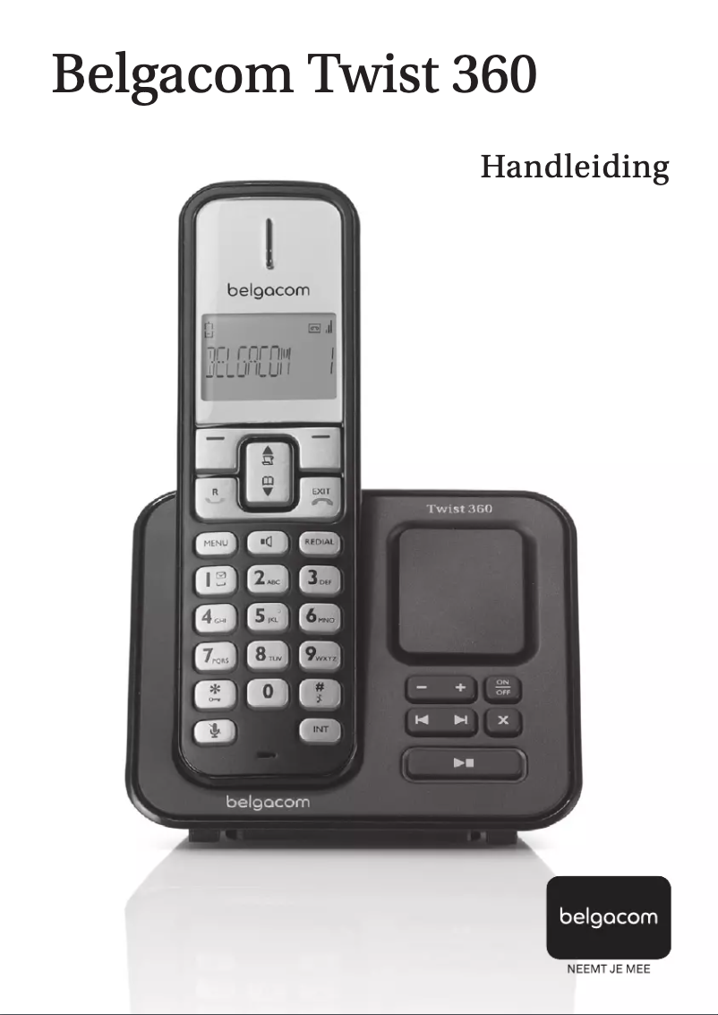 Page 1 de la notice Manuel utilisateur Belgacom Twist 360