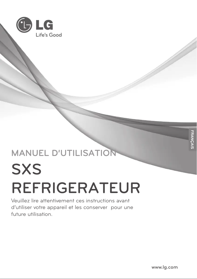 Page 1 de la notice Manuel utilisateur LG GW-P2322AC