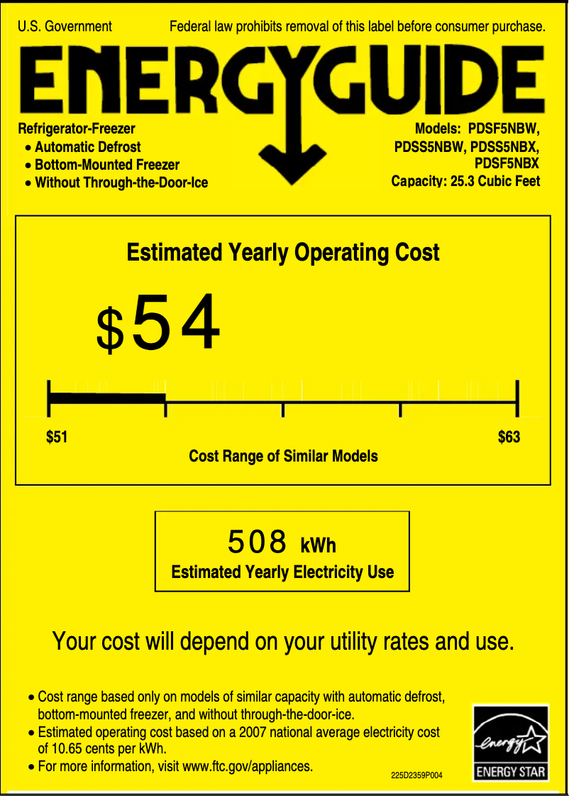 Imagen de la primera página del manual del dispositivo Profile PDSS5NBWRSS