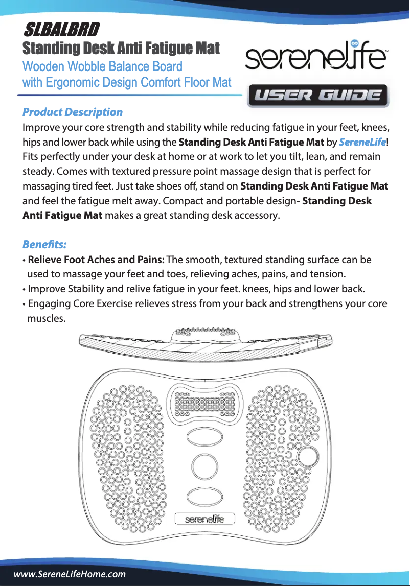 Imagen de la primera página del manual del dispositivo SLBALBRD