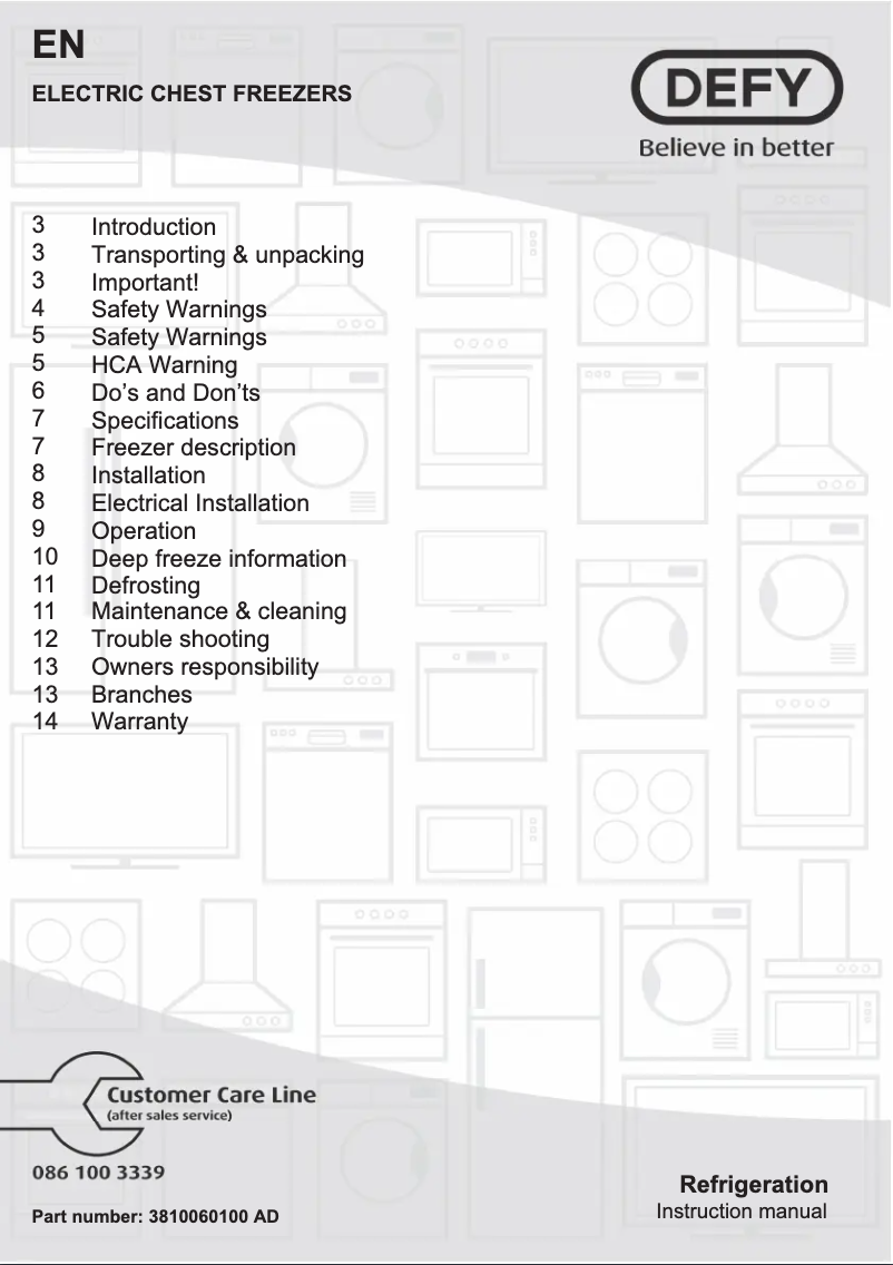 Page 1 de la notice Manuel utilisateur Beko HS 455