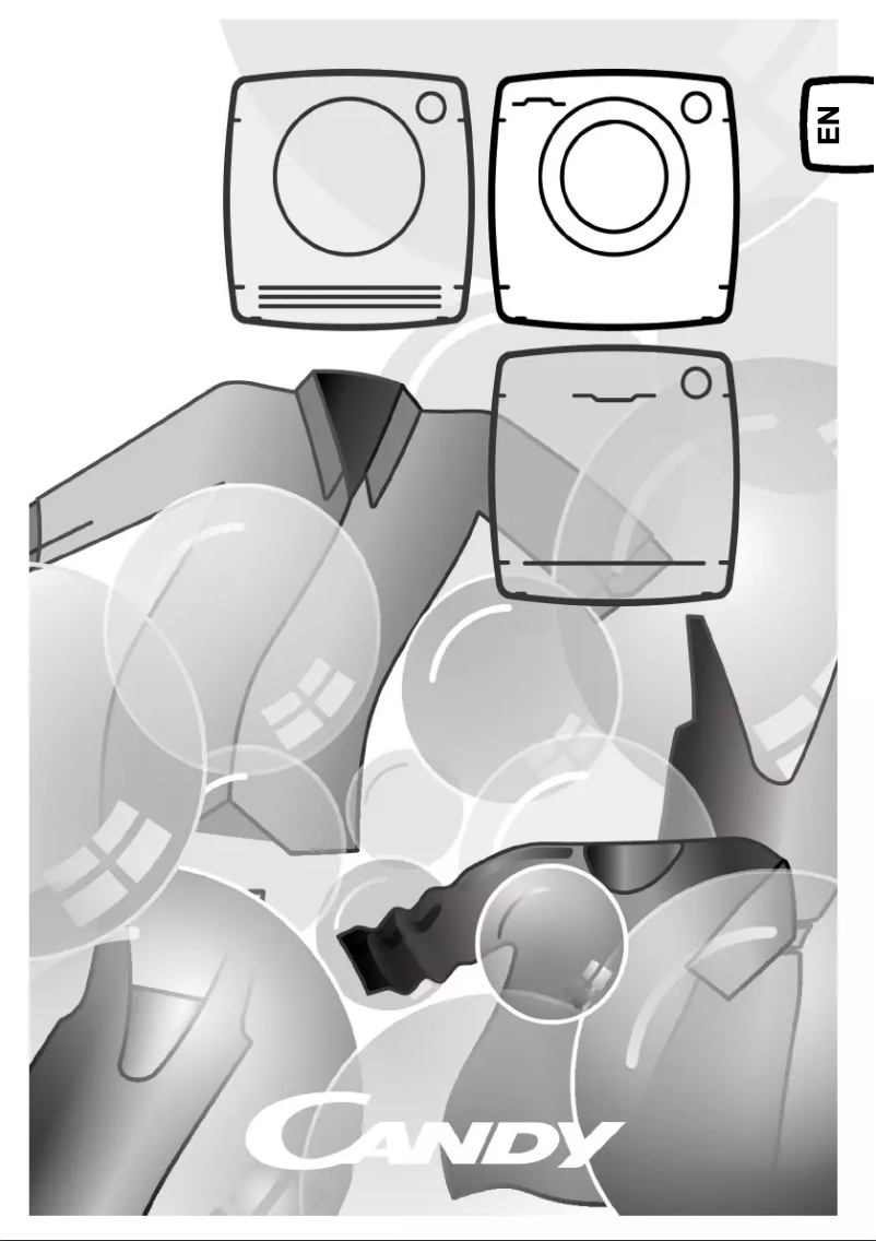 Page n°1 - Manuel utilisateur Candy RO16106DWMCT-80