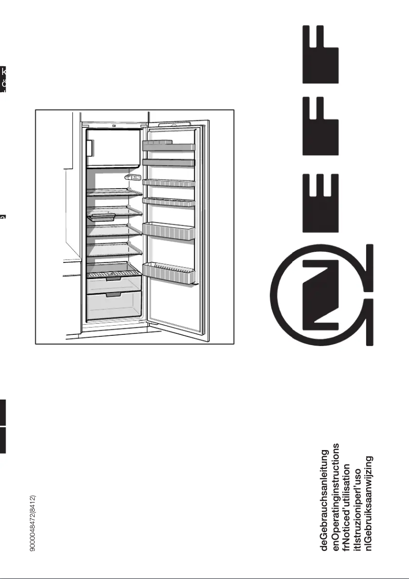 Page 1 de la notice Manuel utilisateur Neff K 4664 X 5 FF
