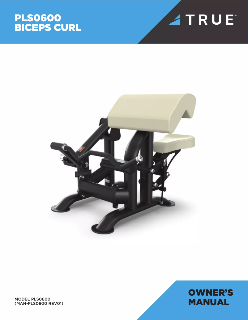 Page 1 de la notice Manuel utilisateur True PLS0600