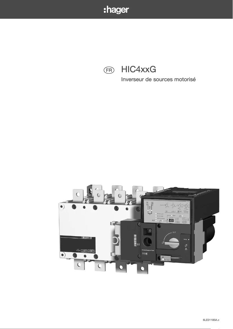 Page n°1 - Manuel utilisateur Hager HIC440G