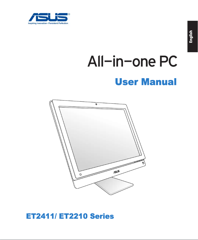 Page n°1 - Manuel utilisateur Asus EeeTop ET2411