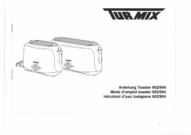 Image de la première page du manuel de l'appareil T 902