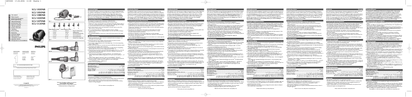 Page 1 de la notice Mode d'emploi Philips SCU5030NB
