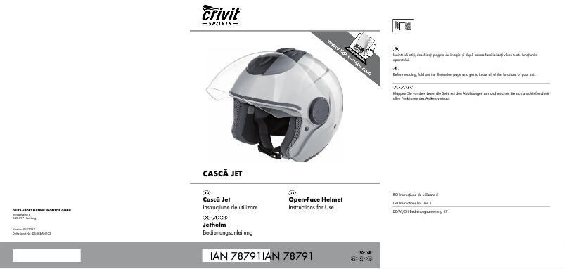 Image de la première page du manuel de l'appareil IAN 78791
