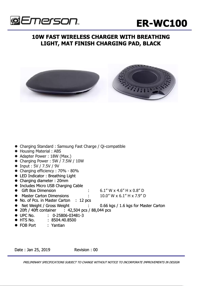 Image de la première page du manuel de l'appareil ER-WC100