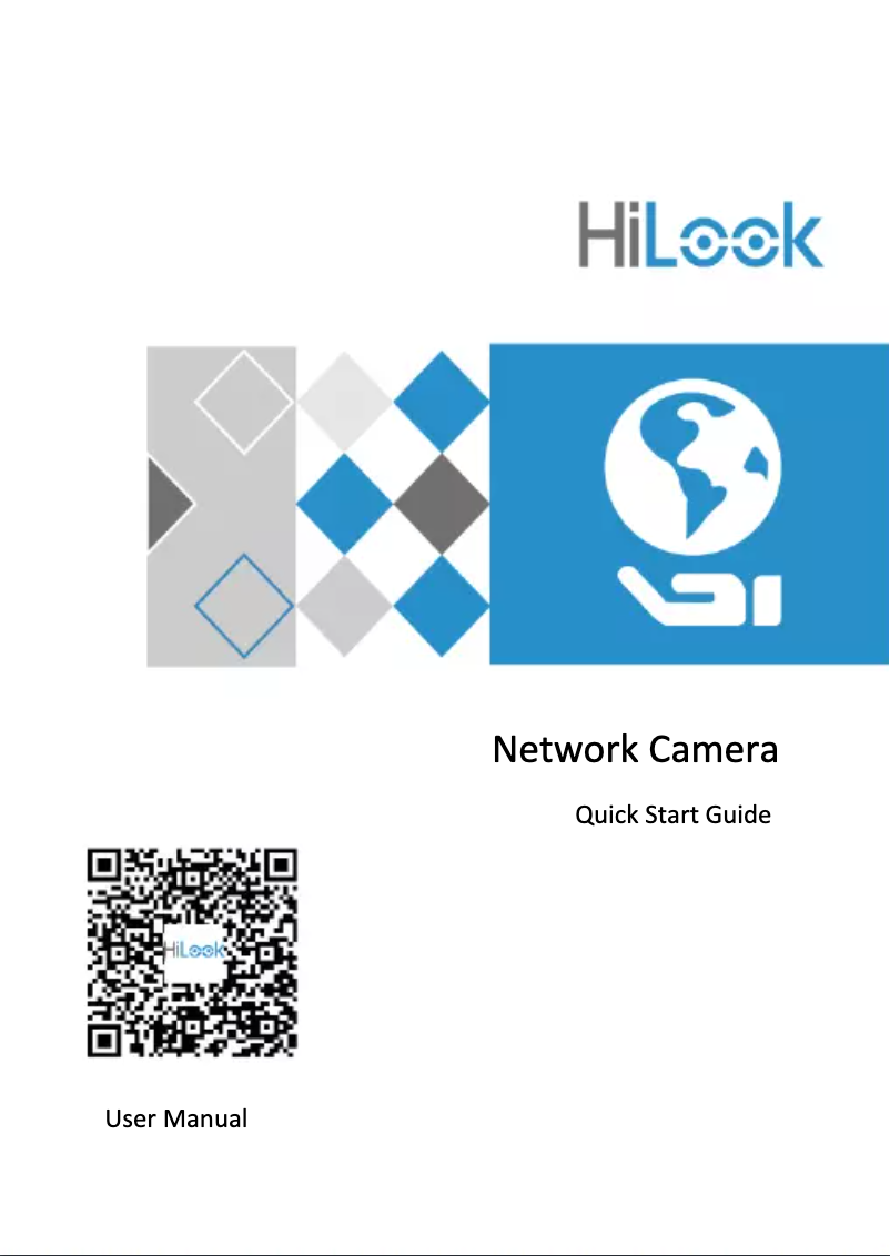 Page 1 de la notice Guide de démarrage rapide Hikvision IPC-B129HA