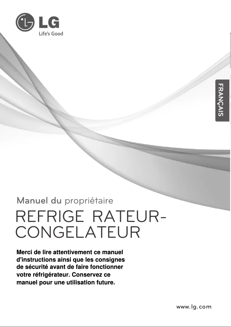 Image de la première page du manuel de l'appareil GN-D702HLAM