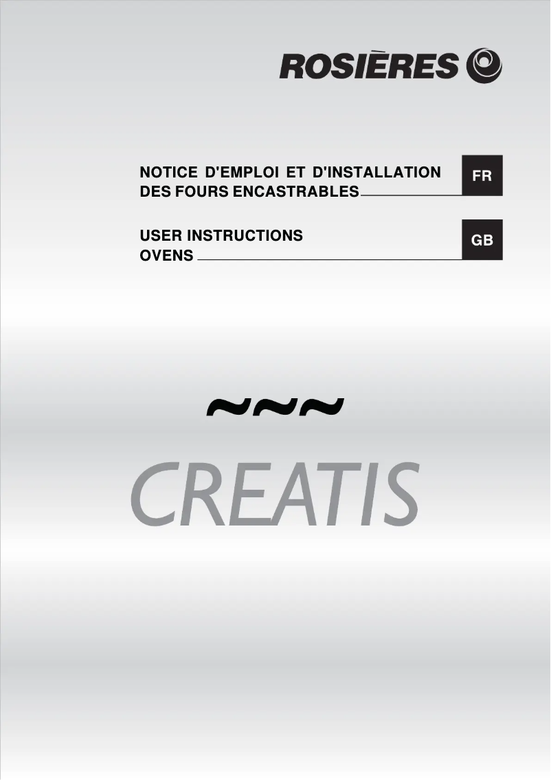 Image de la première page du manuel de l'appareil RF 6022 RB
